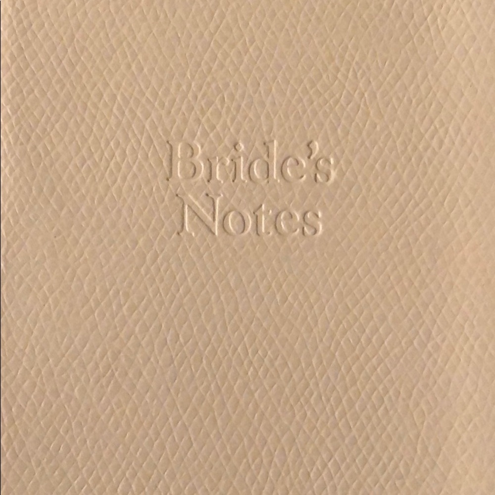 Bride’s Notes Pocket Journal